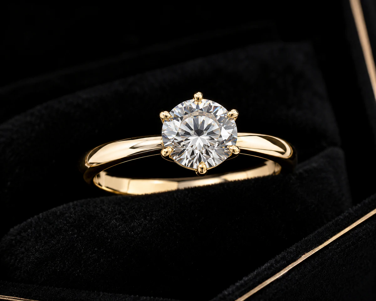 3D ring jewelry render